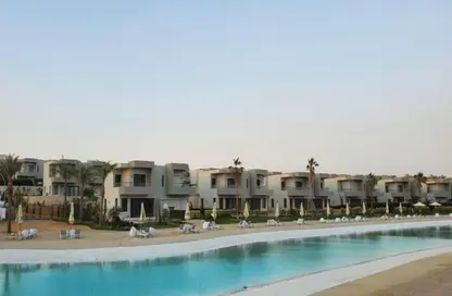 Chalet - 4 Bedrooms - 3 Bathrooms for sale in Azha - Al Ain Al Sokhna - Suez