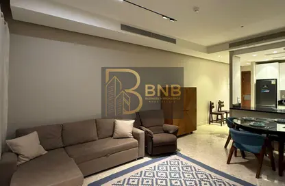 Apartment - 1 Bedroom - 1 Bathroom for rent in Aljazi Marriott Residences - Mohamed Naguib Axis - North Investors Area - New Cairo City - Cairo