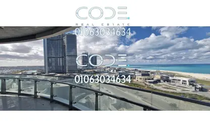 Apartment - 2 Bedrooms - 2 Bathrooms for sale in The Gate Towers - New Alamein City - Al Alamein - North Coast