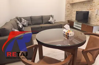 Apartment - 1 Bedroom - 1 Bathroom for rent in One Ninety Mall - South Teseen St. - The 5th Settlement - New Cairo City - Cairo