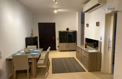 Apartment - 1 Bedroom - 1 Bathroom for rent in Palm Hills Village Gate - South Investors Area - New Cairo City - Cairo