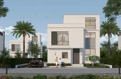 Villa - 4 Bedrooms - 5 Bathrooms for sale in Solana - New Zayed City - Sheikh Zayed City - Giza