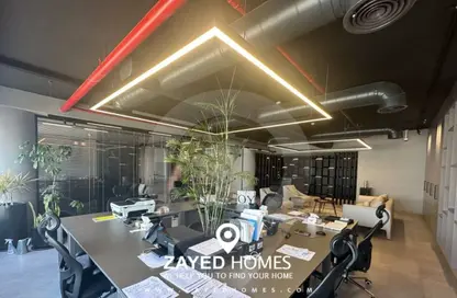 Office Space - Studio - 2 Bathrooms for rent in The Polygon - Sheikh Zayed Compounds - Sheikh Zayed City - Giza