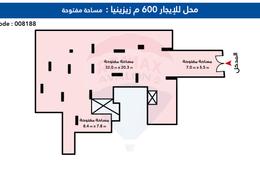 محل for للايجار in طريق ابو قير - زيزينيا - حي شرق - الاسكندرية