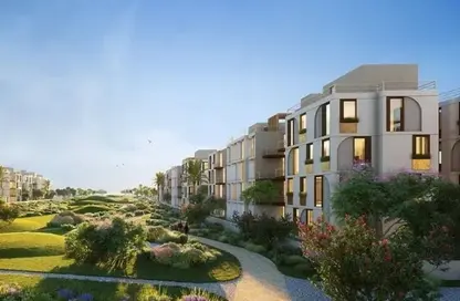 Apartment - 2 Bedrooms - 2 Bathrooms for sale in Karmell - New Zayed City - Sheikh Zayed City - Giza