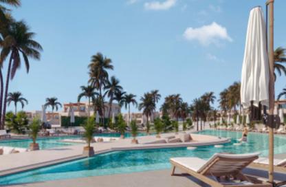 Chalet - 3 Bedrooms - 4 Bathrooms for sale in Hacienda West - Ras Al Hekma - North Coast
