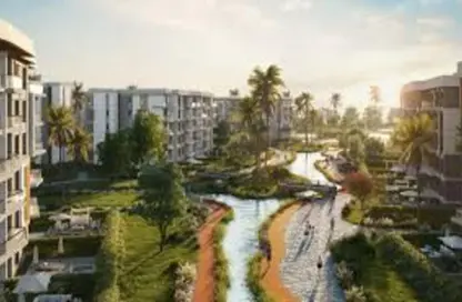 Apartment - 4 Bedrooms - 3 Bathrooms for sale in Palm Hills New Cairo - 5th Settlement Compounds - The 5th Settlement - New Cairo City - Cairo