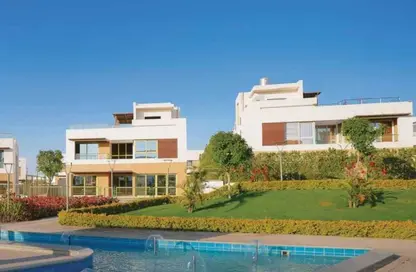 Twin House - 5 Bedrooms - 5 Bathrooms for sale in Upville - Cairo Alexandria Desert Road - 6 October City - Giza