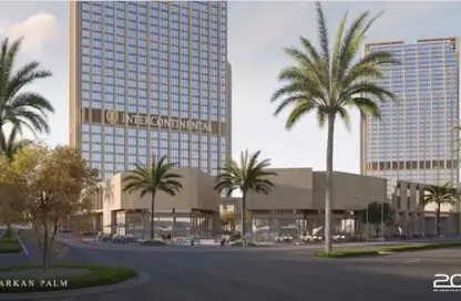 Hotel Apartment - 2 Bedrooms - 1 Bathroom for sale in Arkan Palm 205 - Sheikh Zayed Compounds - Sheikh Zayed City - Giza