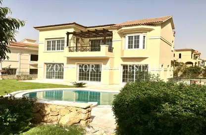 Villa - 5 Bedrooms - 5 Bathrooms for rent in Lake View - 5th Settlement Compounds - The 5th Settlement - New Cairo City - Cairo