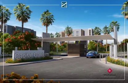 Duplex - 3 Bedrooms - 4 Bathrooms for sale in Capital Gardens   Palm Hills - Mostakbal City Compounds - Mostakbal City - Future City - Cairo