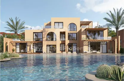 Townhouse - 3 Bedrooms - 3 Bathrooms for sale in Mangroovy Residence - Al Gouna - Hurghada - Red Sea