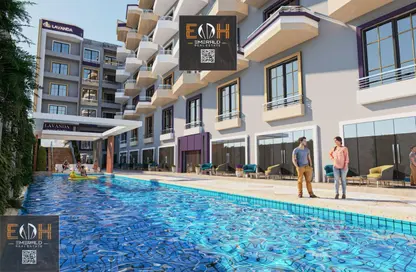 Apartment - 2 Bedrooms - 1 Bathroom for sale in Al Ahyaa District - Hurghada - Red Sea
