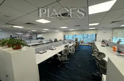 Office Space - Studio - 2 Bathrooms for rent in Bank Center Street - South Teseen St. - The 5th Settlement - New Cairo City - Cairo