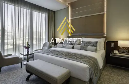 Hotel Apartment - 1 Bedroom - 1 Bathroom for sale in Nile Business City - Downtown Area - New Capital City - Cairo