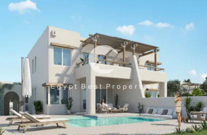 Villa - 4 Bedrooms - 5 Bathrooms for sale in Hacienda West - Ras Al Hekma - North Coast