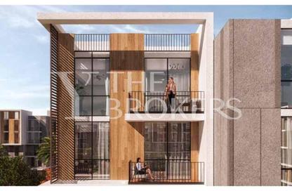 Twin House - 5 Bedrooms - 6 Bathrooms for sale in HAP Town - Mostakbal City Compounds - Mostakbal City - Future City - Cairo