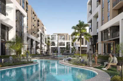 Apartment - 2 Bedrooms - 2 Bathrooms for sale in Palm Hills Village Gate - South Investors Area - New Cairo City - Cairo