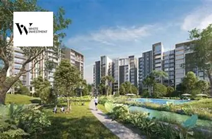 Apartment - 1 Bedroom - 1 Bathroom for sale in Park Side Residence - Zed Towers - Sheikh Zayed Compounds - Sheikh Zayed City - Giza