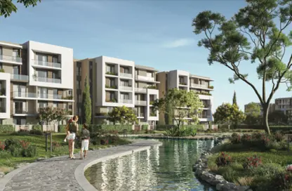 Apartment - 3 Bedrooms - 3 Bathrooms for sale in Terrace Compound - Sheikh Zayed Compounds - Sheikh Zayed City - Giza
