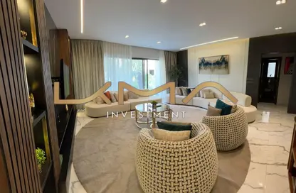 Apartment - 2 Bedrooms - 2 Bathrooms for rent in Lake View Residence - 5th Settlement Compounds - The 5th Settlement - New Cairo City - Cairo