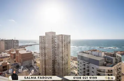 Apartment - 3 Bedrooms - 3 Bathrooms for sale in El Gaish Road - Sidi Beshr - Hay Awal El Montazah - Alexandria