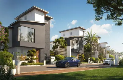 Apartment - 2 Bedrooms - 2 Bathrooms for sale in Creek Town - The 1st Settlement - New Cairo City - Cairo
