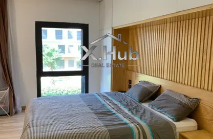 شقة - 2 غرف نوم - 2 حمامات للايجار في ذا كورت ياردز - كمبوندات الشيخ زايد - الشيخ زايد - الجيزة