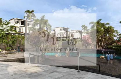 Twin House - 7+ Bedrooms - 6 Bathrooms for sale in Zayed Dunes - 6th District - Sheikh Zayed City - Giza