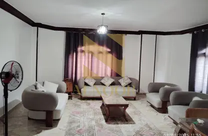 Apartment - 4 Bedrooms - 2 Bathrooms for rent in Central St. - 1st District - 6 October City - Giza