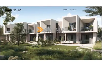 Townhouse - 4 Bedrooms - 3 Bathrooms for sale in Solana - New Zayed City - Sheikh Zayed City - Giza