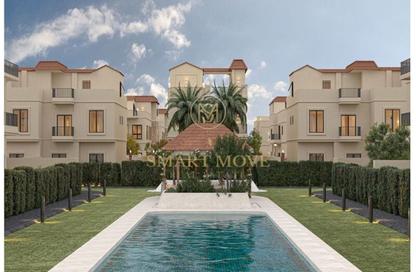 Twin House - 5 Bedrooms - 4 Bathrooms for sale in Orchida - Sheikh Zayed Compounds - Sheikh Zayed City - Giza