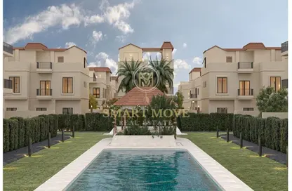 Twin House - 5 Bedrooms - 4 Bathrooms for sale in Orchida - Sheikh Zayed Compounds - Sheikh Zayed City - Giza