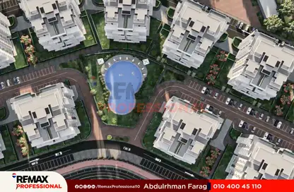 شقة - 2 غرف نوم - 2 حمامات للبيع في سانتوريني - مدينة العلمين الجديدة - العلمين - الساحل الشمالي