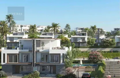 Townhouse - 4 Bedrooms - 4 Bathrooms for sale in Zayed Dunes Complex - 6th District - Sheikh Zayed City - Giza