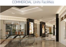 Retail - 2 bathrooms for للبيع in EL Centro - Downtown Area - New Capital City - Cairo