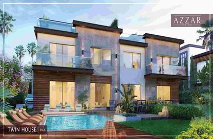 Villa - 5 Bedrooms - 5 Bathrooms for sale in Azzar - 5th Settlement Compounds - The 5th Settlement - New Cairo City - Cairo