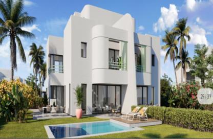 Twin House - 4 Bedrooms - 4 Bathrooms for sale in June - Ras Al Hekma - North Coast