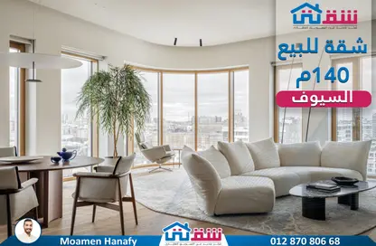شقة - 3 غرف نوم - 2 حمامات للبيع في شارع السيوف - السيوف - حي اول المنتزة - الاسكندرية