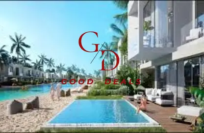 تاون هاوس - 3 غرف نوم - 3 حمامات للبيع في ازها الساحل الشمالي - راس الحكمة - الساحل الشمالي