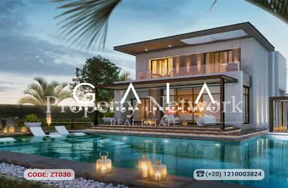 شاليه - 2 غرف نوم - 2 حمامات للبيع في جايا - راس الحكمة - الساحل الشمالي