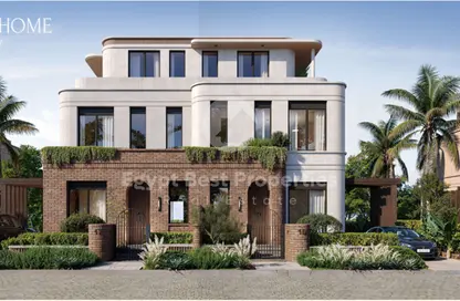 Twin House - 3 Bedrooms - 4 Bathrooms for sale in Palm Hills New Cairo - 5th Settlement Compounds - The 5th Settlement - New Cairo City - Cairo