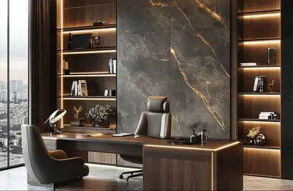 Office Space - Studio - 2 Bathrooms for sale in Arkan Palm 205 - Sheikh Zayed Compounds - Sheikh Zayed City - Giza