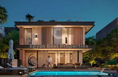 Villa - 4 Bedrooms - 4 Bathrooms for sale in PX Palm Hills - 6 October Compounds - 6 October City - Giza