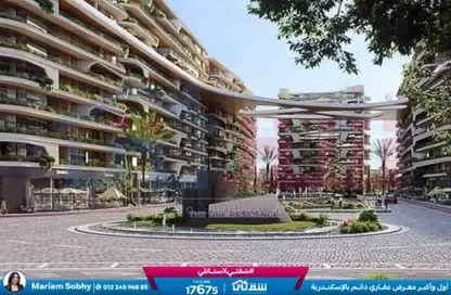 Apartment - 2 Bedrooms - 2 Bathrooms for sale in The One - Smouha - Hay Sharq - Alexandria Apartment - 2 Bedrooms - 2 Bathrooms for sale in The One - Smouha - Hay Sharq - Alexandria