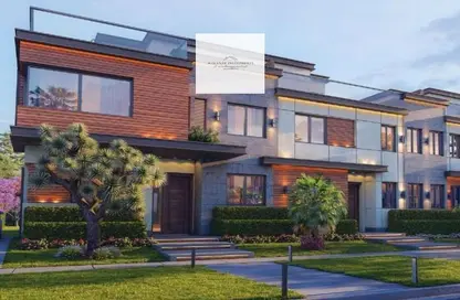 Townhouse - 4 Bedrooms - 3 Bathrooms for sale in Azzar 2 - 5th Settlement Compounds - The 5th Settlement - New Cairo City - Cairo