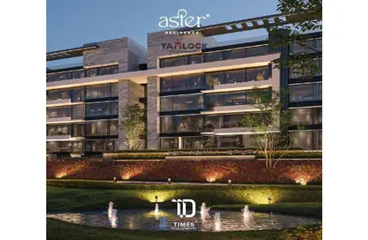 Apartment - 2 Bedrooms - 2 Bathrooms for sale in Aster Compound - 5th Settlement Compounds - The 5th Settlement - New Cairo City - Cairo