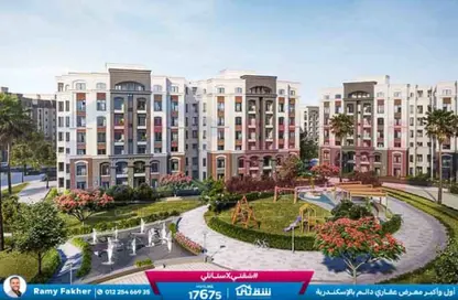 شقة - 3 غرف نوم - 3 حمامات للبيع في اليكس ويست - كمبوندات الاسكندرية - الاسكندرية