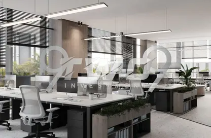 Office Space - Studio - 1 Bathroom for rent in The Waterway View - 90 Street - The 5th Settlement - New Cairo City - Cairo