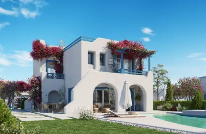 Chalet - 3 Bedrooms - 2 Bathrooms for sale in Mountain View - Ras Al Hekma - North Coast